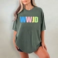 thumbnail image 6 of Comfort Colors What Would Jesus Do Shirts – WWJD Christian Tees & Sweatshirts, 6 of 8