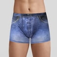 thumbnail image 2 of Pantalones Cortos de Baño de Frente Plano con Correas, Pantalones de Baño de los Hombres para la Playa de Verano Y la Piscina, 2 of 6