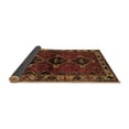 thumbnail image 2 of Ahgly Company Indoor Square Persian Brown Traditional Area Rugs, 5' Square, 2 of 4