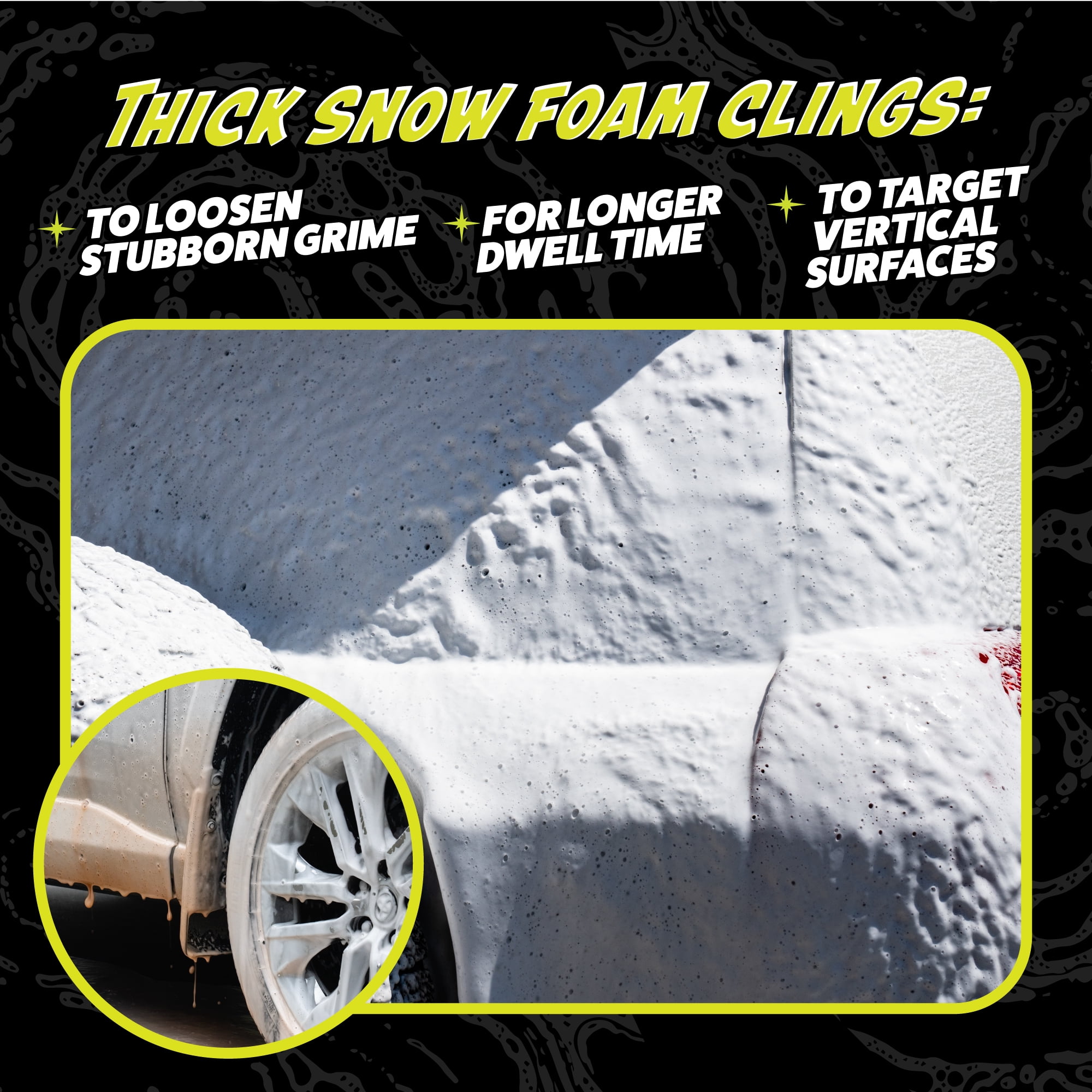 Chemical Guys 'Hands Off' Pre-Wash Snow Foam Touchless Rinse, 16 fl oz