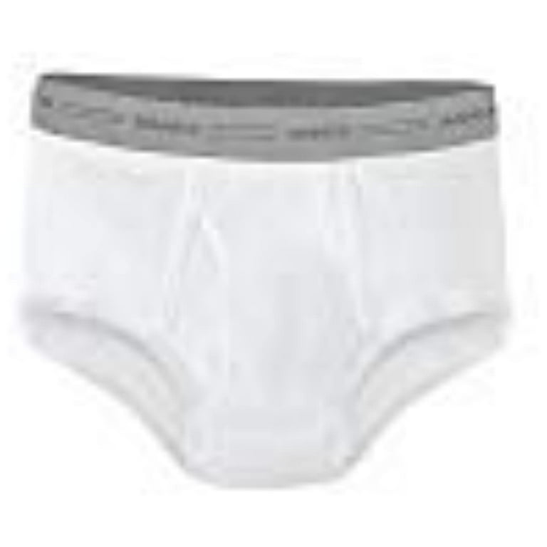  Hanes Big Boys' Hanes Classic Brief,White,X-Small (2/4) (Pack  of 6): Briefs Underwear: Clothing, Shoes & Jewelry