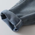 thumbnail image 5 of Huowey Toddler Boys Jeans For Toddlers Kids Distressed Denim Pants Casual Comfortable Long Pants For Boys Age 3-8 School Everyday Wear Comfort Dailywear, 7-8 Years, 5 of 9