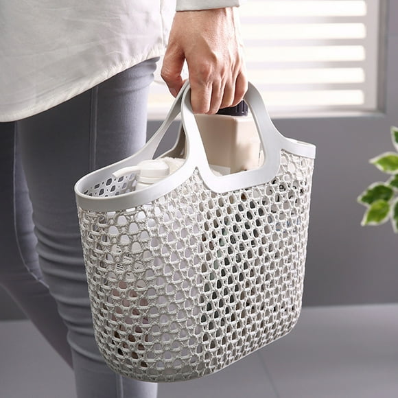 Xihbxyly Principal Cesta de Ropa Sucia Portátil Cesta de Almacenamiento de Ropa Sucia Perchero Grande Cesta de Lavandería Cesta de Ropa Sucia Hueca para Baño