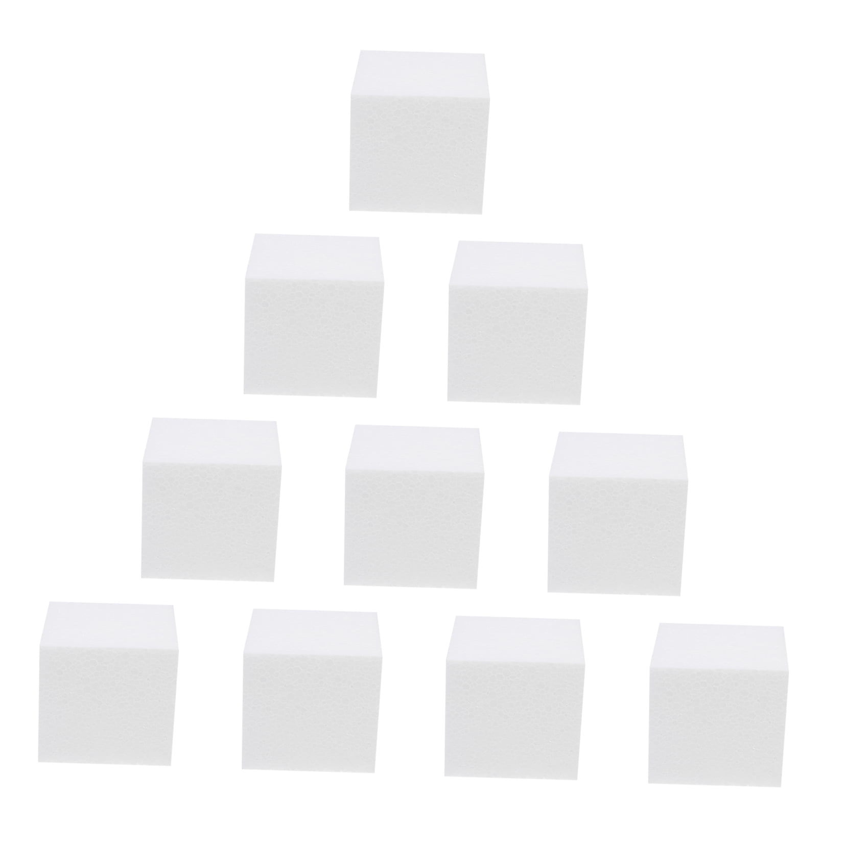 BESTYASH 20Pcs White Flower Arranging Foam Cushion Easy to Color for DIY Floral Projects