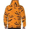 thumbnail image 7 of Daiia Trick Or Treat for Men's Fashion Hoodies & Sweatshirts with Kangaroo Pocket Hooded Sweatshirt Breathable & Moisture Wicking-3X-Large, 7 of 7
