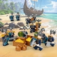 thumbnail image 6 of Medieval Warrior Army Minifigures Building Block Soldier Action Figure Christmas Gift Holiday Educational Toys Collection for Kids 12PCS Set B, 6 of 7