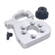 thumbnail image 3 of Soporte de motor de metal para coche RC con engranaje 19T, asiento para accesorios Wltoys 144010, repuesto Plata, 3 of 6