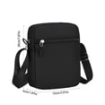 thumbnail image 3 of Xihbxyly Bolso de Negocios Tipo Bandolera, Estilo Informal, con Correa Ajustable, Múltiples Compartimentos, Ideal para Viajes Al Aire Libre, Fitness y Ciclismo, Práctico Sistema Manos Libres, Tamaño, 3 of 6
