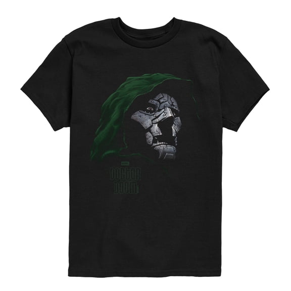 Fantastic Four - Dr. Doom Portrait Short Sleeve Graphic T-Shirt