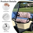 thumbnail image 6 of Aplkyhs Tree Branch Print Universal Golf Cart Seat Cover, Golf Cart Seat Towl Blanket, Golf Cart Covers for 2-Person Seats Club Car, Golf Cart Accessories Golf Gifts for Men Soft and Comfortable, 6 of 7
