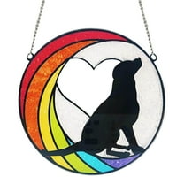 YOHAVEN Colorful Hummingbird Acrylic Hanging Decorations Window Garden Indoor Outdoor Sun Catcher Ornament for Living Room Patio Bedroom Office