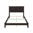 thumbnail image 3 of AFI Madison Full Solid Wood Foundation Bed with Panel Headboard, Espresso, 3 of 4