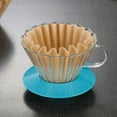 thumbnail image 5 of 50 Pcs Coffee Filter Tea Infuser Accessories Coffee Filter Paper No Bleach Coffee & Tea Filter Prevent Ground Overflow, 5 of 7