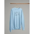thumbnail image 3 of Love Rope Daisies Sweatshirt Women -Image by Shutterstock, Female x-Large, 3 of 4