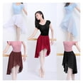 thumbnail image 2 of Ballet Skirt Dance Skirt Women Long Wrap Chiffon Dance Skirt Ballet Skate Skirt Adjustable Buckles Ballerina, 2 of 7