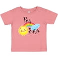 thumbnail image 3 of Inktastic Big Sister- sun and rainbow Girls Baby T-Shirt, 3 of 5