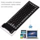 thumbnail image 3 of Mini teclado Bluetooth inalámbrico portátil, resistente al agua, plegable para ordenador portátil/PC/teléfono, teclado inalámbrico (negro), 3 of 5
