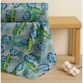 thumbnail image 4 of Soimoi Cotton Poplin Fabric Leaves Tropical Print Fabric by the Yard 42 Inch Wide, 4 of 7