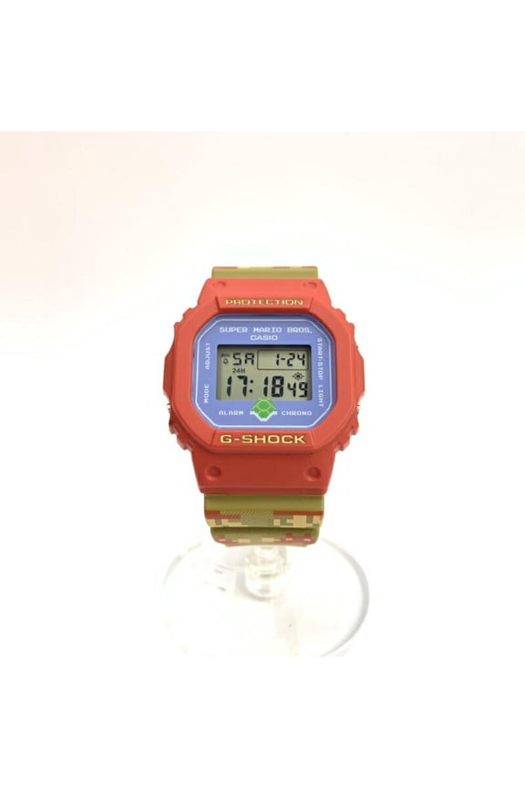 Pre-Owned CASIO G-SHOCK Watch x Super Mario Bros. DW-5600SMB-4JR