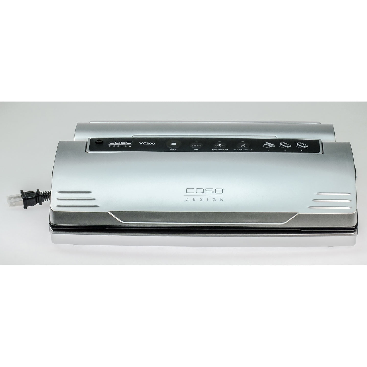 Caso Design VC 200 Food Vacuum Sealer with Integrated FoldOut Cutter
