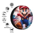 thumbnail image 6 of Lsque Mario Pattern Tire Covers - Tough Tire Wheel Protector for Truck, SUV, Trailer, Camper, RV - 16 inch, 6 of 7