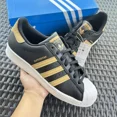 thumbnail image 1 of Ad-id-as Superstar Black Magic Beige Men's Athletic Shoes HP5498 Size 11, 1 of 6