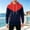 Red, variant on Gamivast Hoodie Sweatshirts for Men Color Block Long Sleeve Pullover with Pockets Workout Running Outdoor Sports Yellow XL