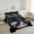 thumbnail image 3 of Erosebridal Galaxy Horoscope Bedding Twin Comforter Set,Universe Cosmos Down Comforter,Starry Sky Bedding Sets Twin with Comforter,Lightweight Psychedelic Room Decor,Reversible,2-Piece, 3 of 8