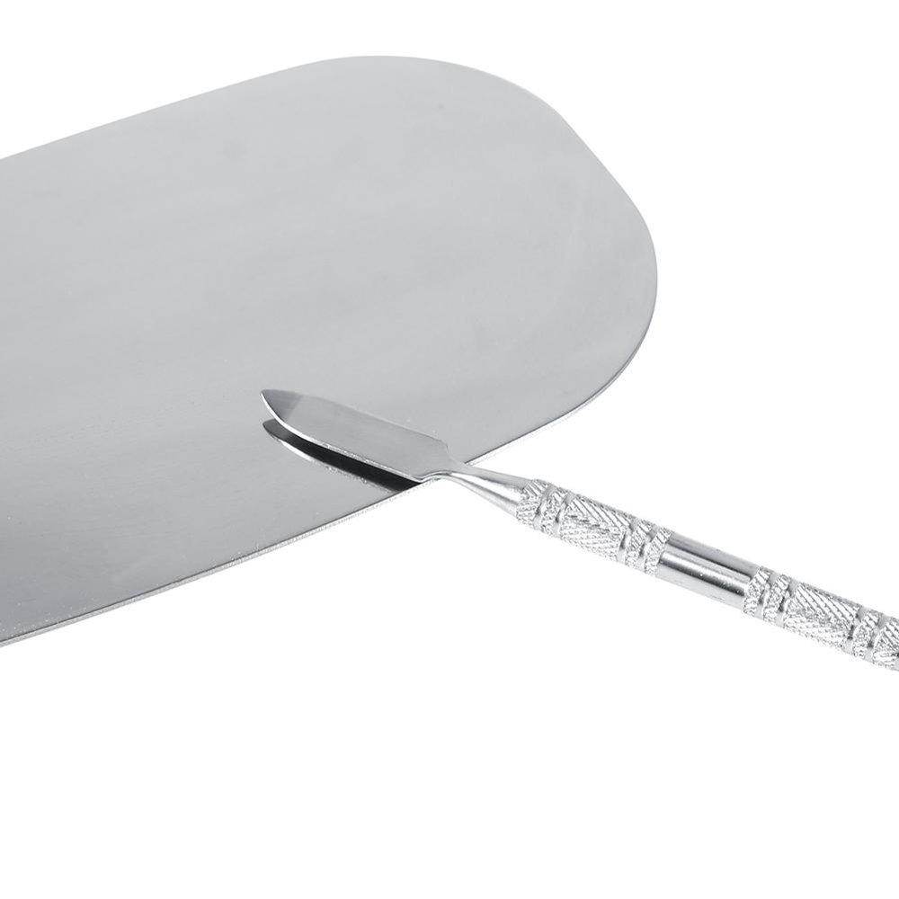 LYUMO Makeup Palette Spatula,Stainless Steel Cosmetic Nail Art Pigment