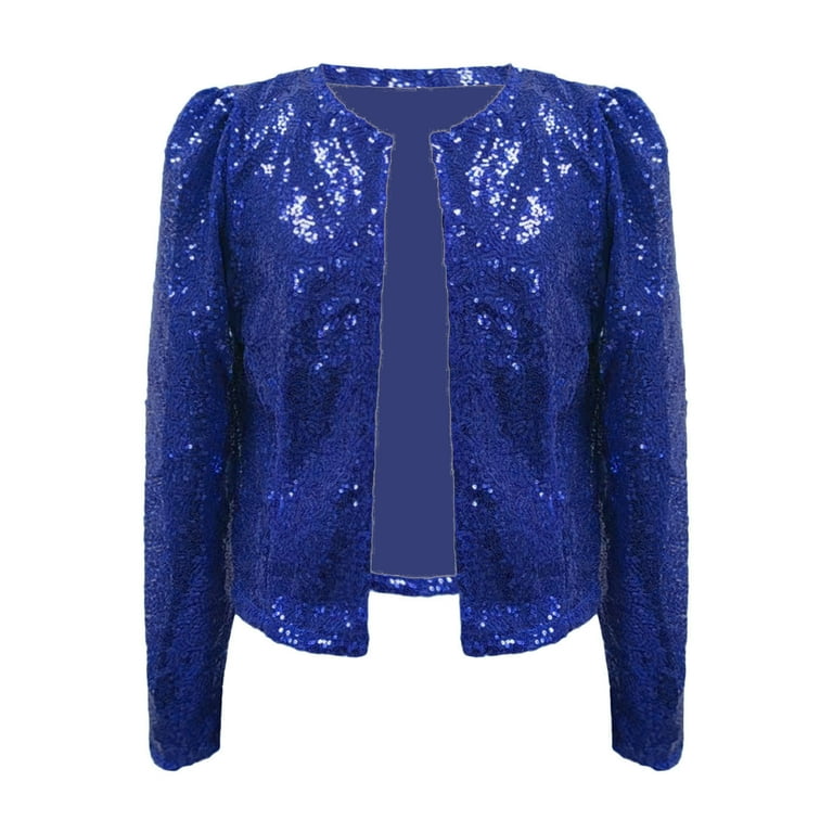 Blue sparkly best sale cardigan