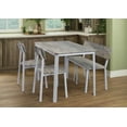 thumbnail image 2 of Modern 4-Piece Dining Table Set, 2 of 9