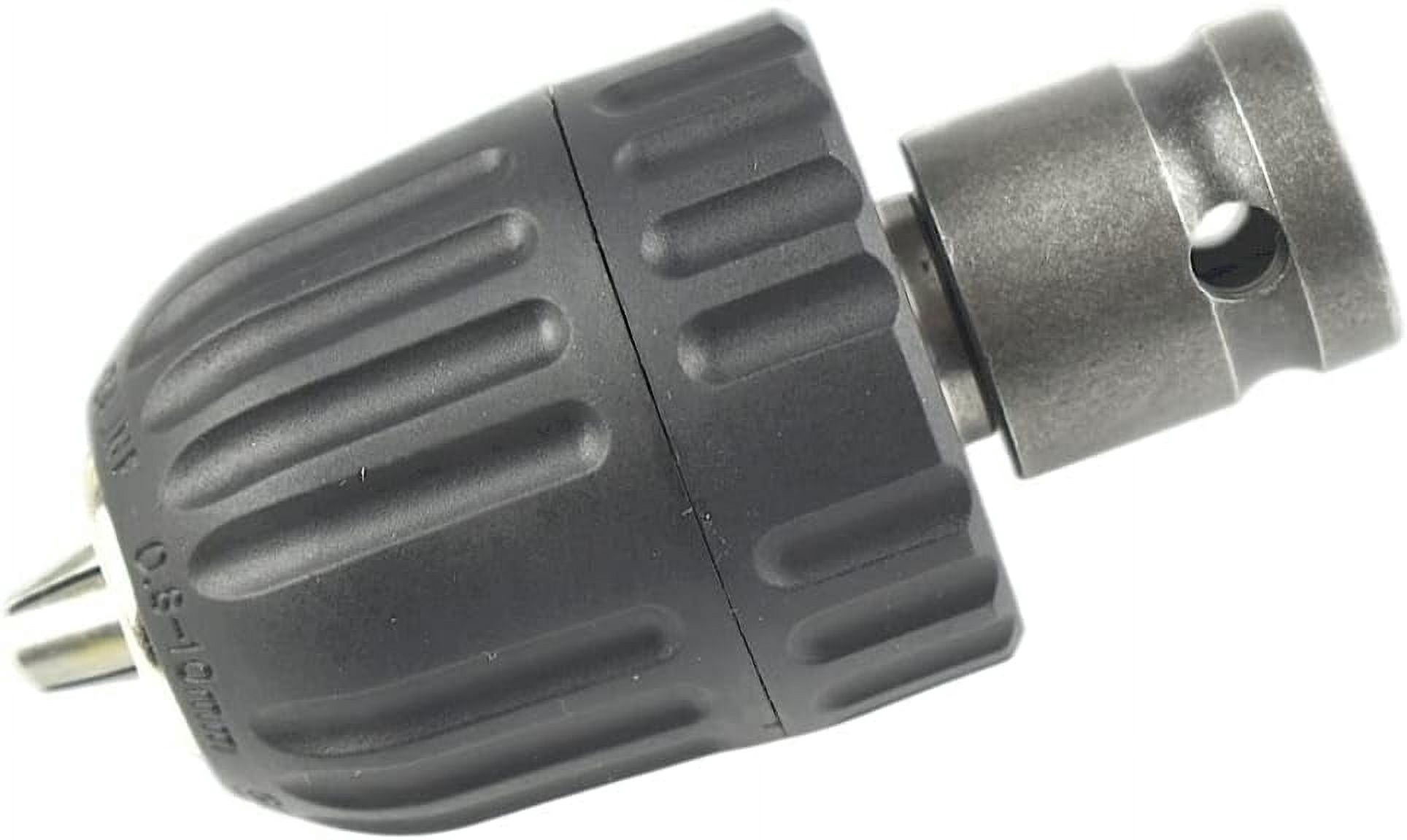 CHANCS 3/8-24UNF 0.8mm-10mm Keyless Drill Chuck Drill Adapter Converter SDS Electric Hammer Round Shank 1/2 Inch Socket Square Adapter Drill Sets