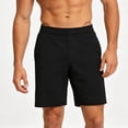 thumbnail image 5 of LODIENY Mens Oversized (XS-5XL) Basketball Athletic Shorts with Pockets Quick Dry Lightweight Moisture Wicking Workout Training Drawstring Short Pants Black XL, 5 of 5