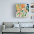 thumbnail image 3 of Farida Zaman 'Summer Orange Floral' Canvas Art, 3 of 4