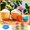 Multicolor, variant on Pompotops 50pcs Umbrella Disposable Bendy Drinking Straws For Luau Hawaii Beach Party