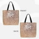 thumbnail image 2 of Balery Leopard Brown Bolsa de Mano para Mujeres con Cremallera, Bolsa de Gimnasio con Compartimentos, Bolsa para Laptop, Bolsa para Trabajo, 2 of 7