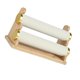 thumbnail image 5 of Soporte para brazaletes, expositor de brazaletes, diadema, base de madera de varias capas Dos Capas Beige, 5 of 9