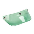 thumbnail image 3 of funtasica Helmet Peak Visor, Universal Snap Motorbike Helmet Accessories Replace Part for 3/4 Helmets Green, 3 of 8
