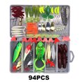thumbnail image 4 of 59/84/122/164 piezas Kit de señuelos de pesca multifunción pesca Metal Jig equipo de pesca (94 piezas), 4 of 8