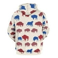 thumbnail image 3 of Buffalo Football 3d Sweatshirts Hoodie Fashion Casual Personality Men's Women Street Hoodie Pullovers Long Sleeve Comfortable Top, 3 of 6