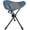 Compact Mesh Blue, variant on General 2 Pack Tall Folding Tripod Stool for Adults Supports 225 lbs, Portable Lightweight Camping Seat with Carry Strap, Compact Foldable Outdoor Chair for Fishing, Hiking, Golf, Camping & Travel