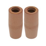 Walter Welding Nozzle 2pc Set - 1/2in Diameter Pre-Coated Ceramic E-Weld Nozzles