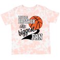 thumbnail image 3 of Inktastic Little Brother and Biggest Fan Basketball Player Boys Toddler T-Shirt, 3 of 5