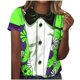 thumbnail image 1 of Camisetas Casuales de Manga Corta de la Tripulación Cuello Impreso Gráfico Tee Ligero Superior 95% Poliéster 5% Elastano, Uso Diario Camiseta Cómoda para Todo el Año, 1 of 1