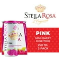 thumbnail image 4 of Stella Rosa Pink Semi-Sweet Rose Wine, 2 Pack, 250ml Aluminum Cans, Piedmont, Italy, 4 of 14