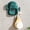 Green, variant on Family Bathroom Storage System Wall Mounted Organizer, Self-Adhesive Multi-Use Holder for Toothbrush, Razor & Small Essentials