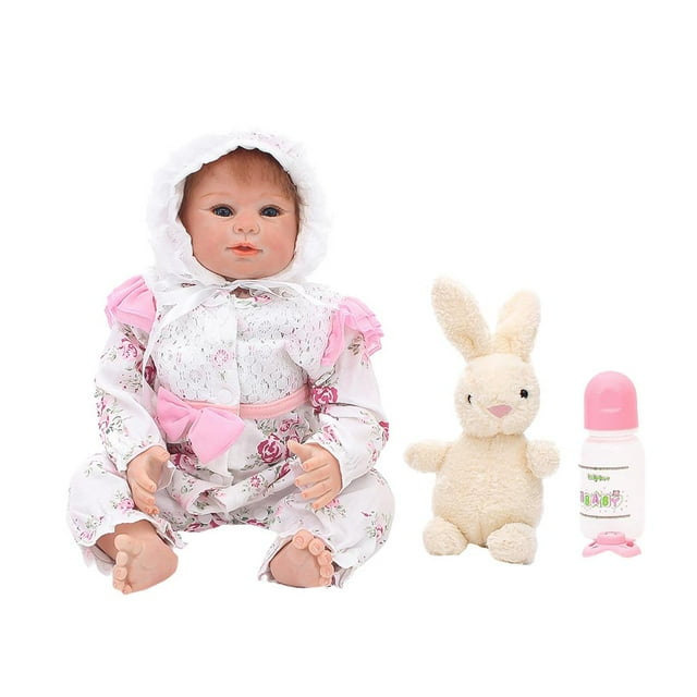 20 pulgadas precioso vinilo suave muñecas recién nacidas para bebés modelo infantil durmiendo juguetes para compañeros de juego Zulema Muñecas renacidas 18 pulgadas