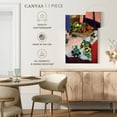 thumbnail image 5 of Elephant Stock Basket With Oranges Wall Art - Vertical Canvas Wall Art - Dining Room Wall Decor - Food And Drink Canvas - Red And Blue Decor By Henri Matisse - 8" x 12", 5 of 8