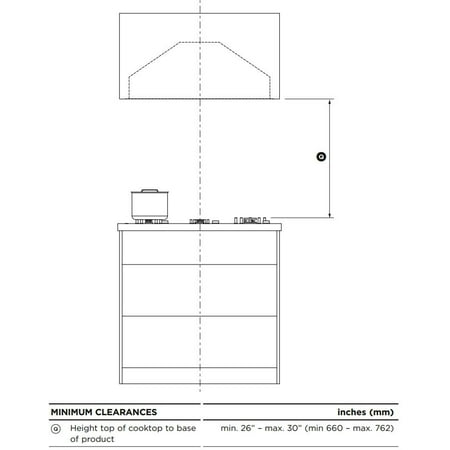 Fisher & Paykel - Perimeter Insert 36" Externally Vented Range Hood - Brushed stainless steel