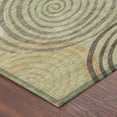 thumbnail image 3 of Addison Rugs Chantille Indoor/Outdoor Transitional Geometric Aloe Machine Washable Rectangle Rug, 10' x 14', 3 of 8